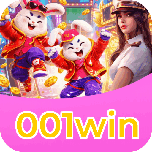 Interface do aplicativo 001win mostrando jogos disponíveis no iOS e Android